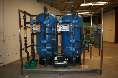 Instalação de tratamento de água Industrial